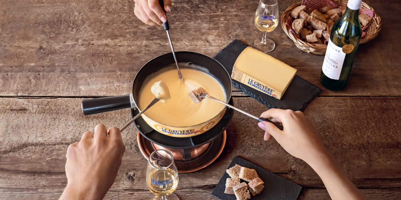 De half-om-half fondue