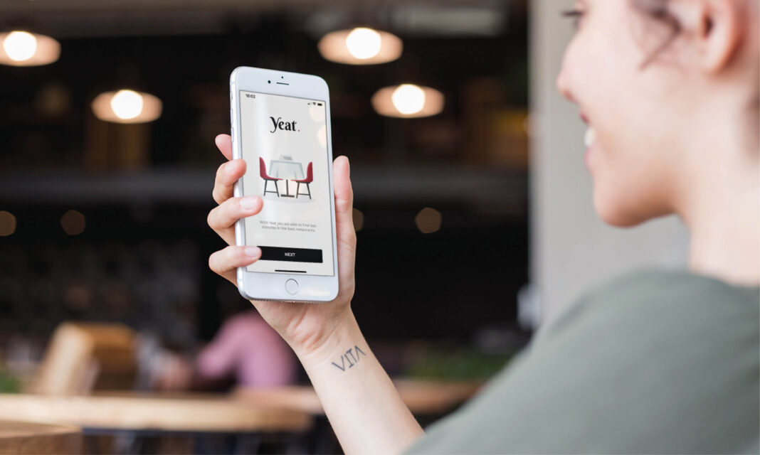 Yeat lanceert een app voor last minute resto reservaties
