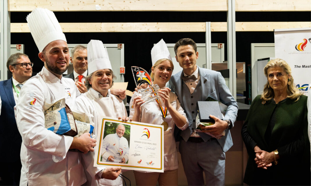 Elien Verhulst, cheffe du restaurant Vlass à Middelkerke remporte le Trophée Pierre Wynants 2022