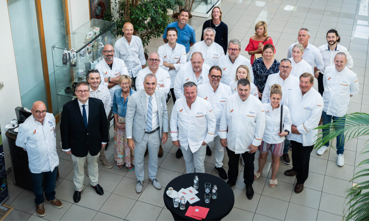 Les nouveaux membres des Mastercooks of Belgium mis à l’honneur lors d’un événement ‘Refreshing Monday’