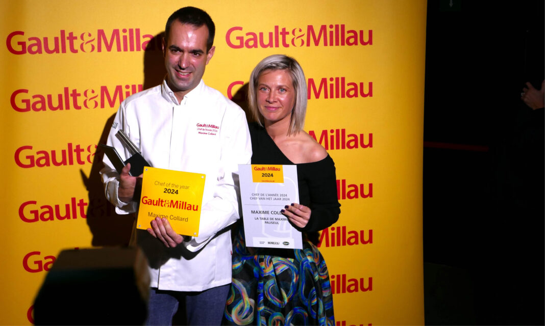 Maxime Collard van La Table de Maxime is verkozen tot Chef van het Jaar in de Gault&Millau 2024
