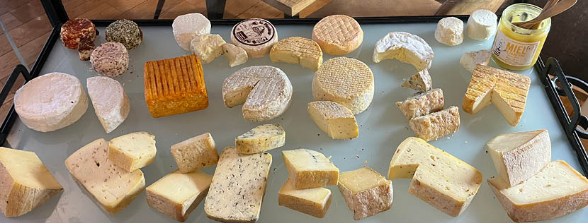 Le plateau de fromage aux goûts du jour