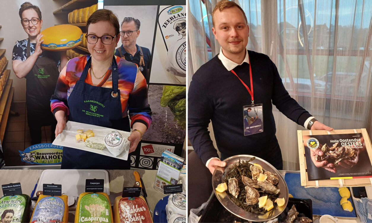 Smaakmarkt in Hotelschool Ter Duinen zet West-Vlaamse topproducten in de kijker
