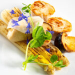 Roulade Mechelse koekoek – Belgische asperges – Eekhoorntjesbrood – Knolselder