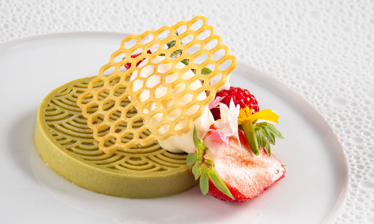 Yuzu matcha – Witte chocolade – Aardbei