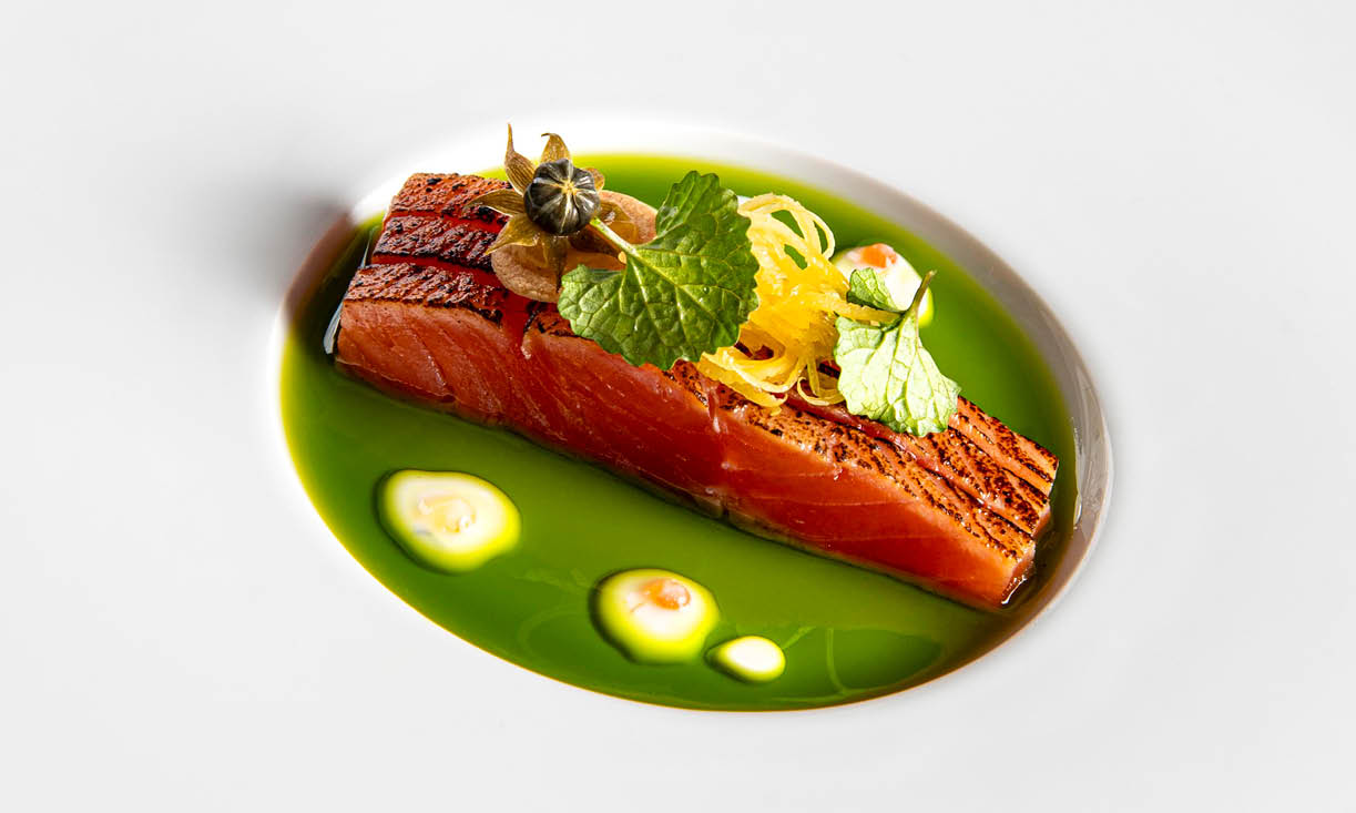 Het Verhaal van het Huis: Forel uit het Ourdal — Gin — Gefermenteerde melk — Kruiden