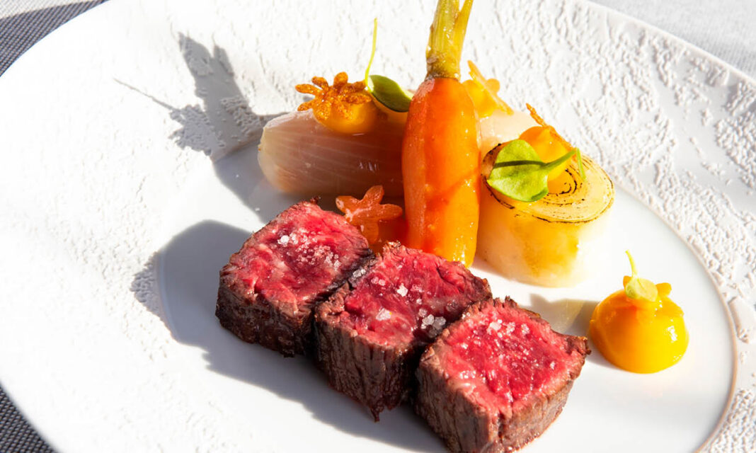 Queensland-Wagyu 8/9 – jonge wortel – Roscoff-ui – karwij